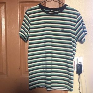 Vans men striped shirt